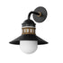 Maxim Admiralty Outdoor Wall Mount in Black Finish Model: 35124SWBK