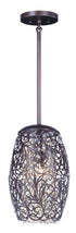 Maxim Arabesque Mini Pendant in Oil Rubbed Bronze Finish Model: 24153CGOI