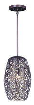 Maxim Arabesque Mini Pendant in Oil Rubbed Bronze Finish Model: 24153CGOI