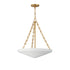 Maxim Artemis Entry Foyer Pendant in Natural Aged Brass Finish Model: 22454WTNAB