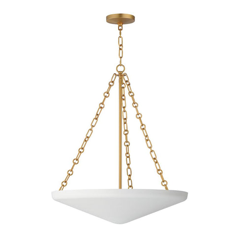 Maxim Artemis Entry Foyer Pendant in Natural Aged Brass Finish Model: 22456WTNAB