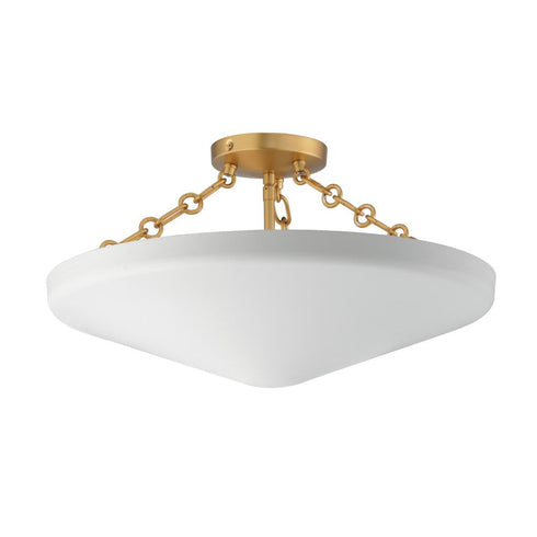 Maxim Artemis Invert Bowl Pendant in Natural Aged Brass Finish Model: 22450WTNAB