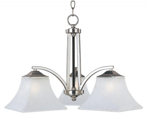 Maxim Aurora Down Light Chandelier in Satin Nickel Finish Model: 20094FTSN