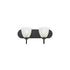 Maxim Axis Bath Vanity in Black Finish Model: 11382FTBK