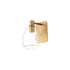 Maxim Babylon Wall Sconce in Satin Brass Finish Model: 11111CLSBR