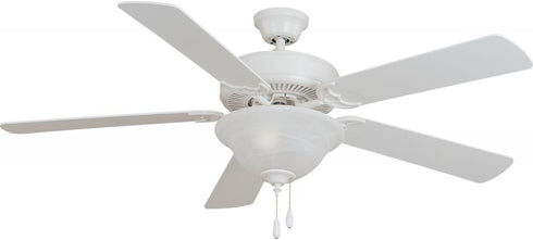 Maxim Basic-Max Basic Max Indoor Ceiling Fan in Matte White Finish Model: 89905MW