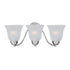Maxim Basix Bath Vanity in Polished Chrome Finish Model: 2122FTPC