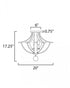 Maxim Basque Semi Flush Mount in Driftwood/Anthracite Finish Model: 20343DWAR