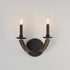 Maxim Basque Wall Sconce in Driftwood/Anthracite Finish Model: 20341DWAR