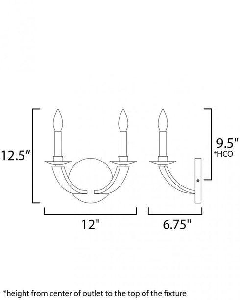 Maxim Basque Wall Sconce in Driftwood/Anthracite Finish Model: 20341DWAR