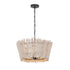 Maxim Baywood Chandelier in Textured Bronze Finish Model: 22424WWTBZ