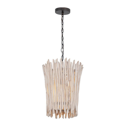 Maxim Baywood Single Pendant in Textured Bronze Finish Model: 22421WWTBZ