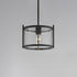 Maxim Belfry Outdoor Flush Mount in Black Finish Model: 30061CLBK