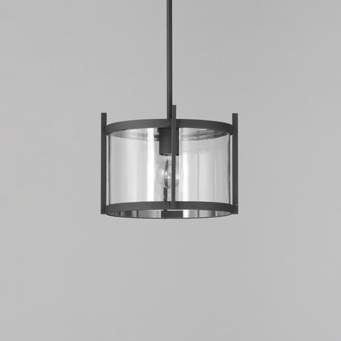 Maxim Belfry Outdoor Flush Mount in Black Finish Model: 30061CLBK