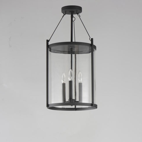 Maxim Belfry Outdoor Pendant in Black Finish Model: 30069CLBK