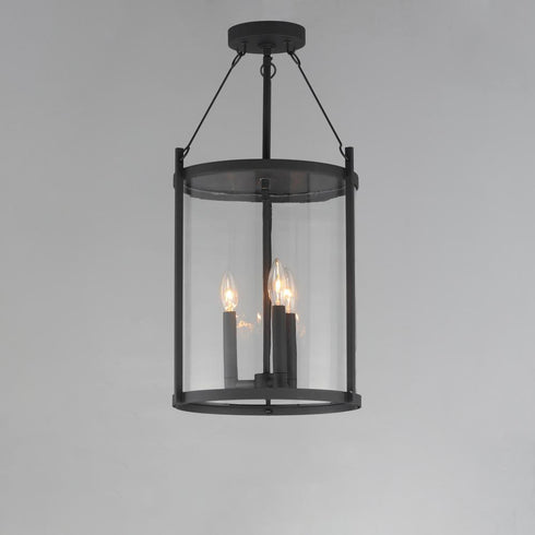 Maxim Belfry Outdoor Pendant in Black Finish Model: 30069CLBK