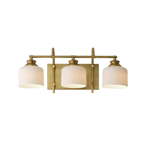 Maxim Bisque Bath Vanity in Natural Aged Brass Finish Model: 21493WTNAB
