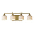 Maxim Bisque Bath Vanity in Natural Aged Brass Finish Model: 21494WTNAB
