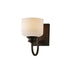 Maxim Bisque Wall Sconce in Natural Aged Brass Finish Model: 21491WTNAB