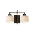 Maxim Bisque Wall Sconce in Natural Aged Brass Finish Model: 21492WTNAB