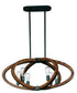 Maxim Bodega Bay Multi Light Pendant in Anthracite Finish Model: 20915APAR/BUL