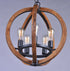 Maxim Bodega Bay Single Tier Chandelier in Anthracite Finish Model: 20917APAR