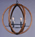 Maxim Bodega Bay Single Tier Chandelier in Anthracite Finish Model: 20918APAR