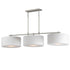 Maxim Bongo Linear Pendant in Natural Aged Brass Finish Model: 10017OMNAB