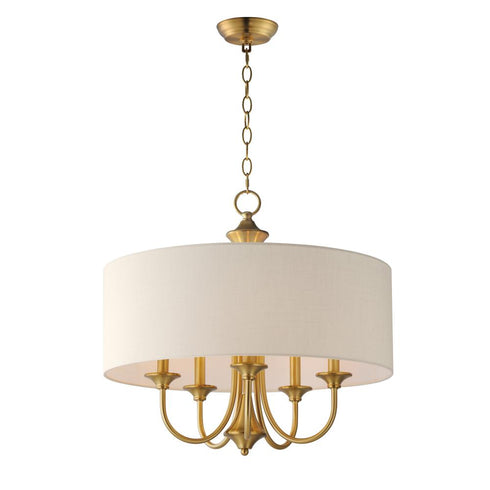 Maxim Bongo Multi Light Pendant in Natural Aged Brass Finish Model: 10015OMNAB