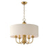 Maxim Bongo Multi Light Pendant in Natural Aged Brass Finish Model: 10015OMNAB