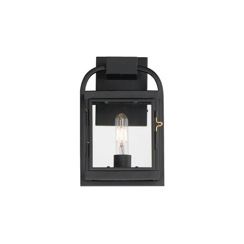 Maxim Bonham Outdoor Wall Mount in Black Finish Model: 30801CLBK