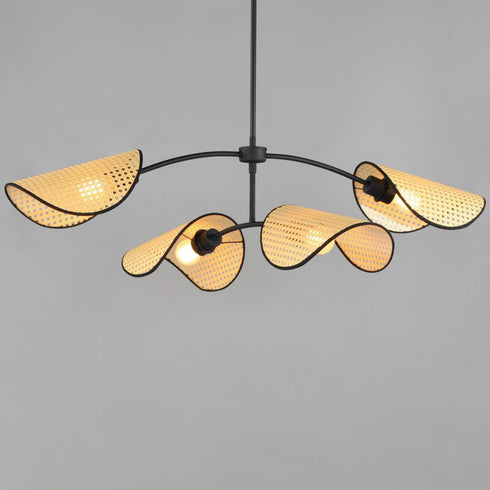 Maxim Bonnet Multi Light Pendant in Black Finish Model: 12634NABK