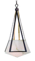 Maxim Boulder Single Pendant Model: 30144BZGTGLD