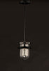 Maxim Breakwater Semi Flush Mount in Black Finish Model: 10268CLBK
