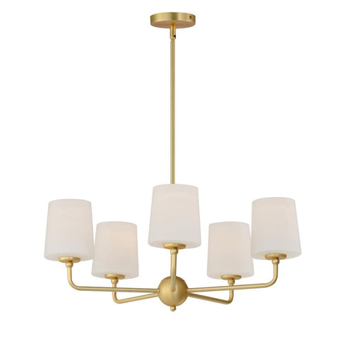 Maxim Bristol Single Tier Chandelier in Anthracite Finish Model: 12095SWAR