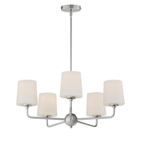 Maxim Bristol Single Tier Chandelier in Anthracite Finish Model: 12095SWAR