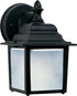 Maxim Builder Cast LED E26 Outdoor Wall Mount in Black Finish Model: 66924BK