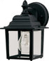 Maxim Builder Cast Outdoor Wall Mount in Black Finish Model: 1025BK