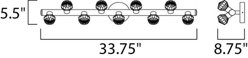 Maxim Cabana Outdoor Pendant in Black Finish Model: 3039CDBK