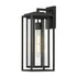 Maxim Cabana Outdoor Wall Mount in Black Finish Model: 3035CDBK
