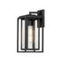 Maxim Cabana VX Outdoor Wall Mount in Black Finish Model: 40663CDBK