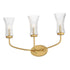 Maxim Camelot Wall Sconce in Natural Aged Brass Finish Model: 16153CRNAB
