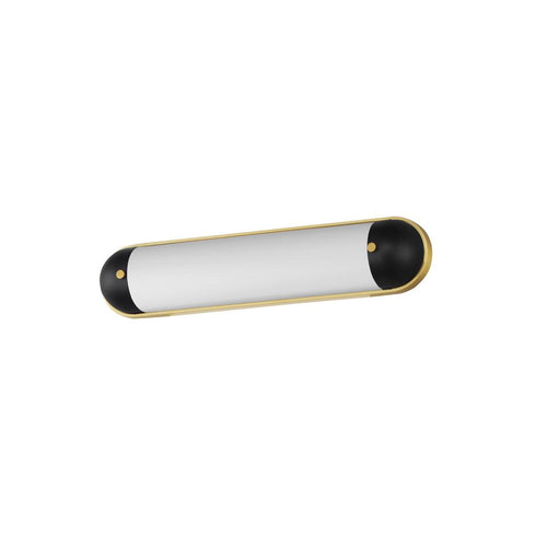 Maxim Capsule Bath Vanity in Black Natural Aged Brass Finish Model: 39562SWBKNAB