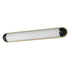 Maxim Capsule Bath Vanity in Black Natural Aged Brass Finish Model: 39564SWBKNAB