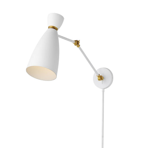 Maxim Carillon Wall Sconce in Black / Satin Brass Finish Model: 11300BKSBR