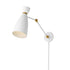 Maxim Carillon Wall Sconce in Black / Satin Brass Finish Model: 11300BKSBR