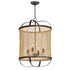 Maxim Cestino Single Pendant in Antique Bronze Finish Model: 22474NAANB