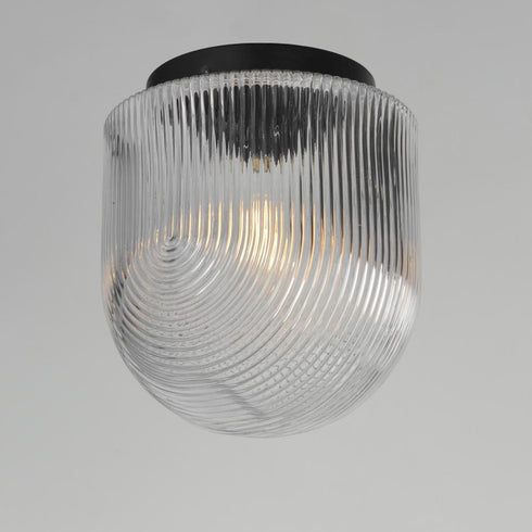 Maxim Chateau Flush Mount in Black Finish Model: 15120CRBK