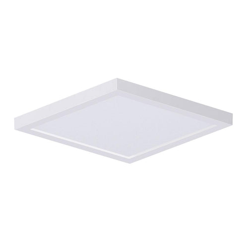 Maxim Chip Flush Mount in Satin Nickel Finish Model: 57699WTSN