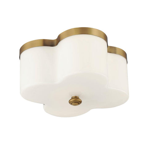Maxim Clover Flush Mount in Antique Bronze Finish Model: 12240WTANB
